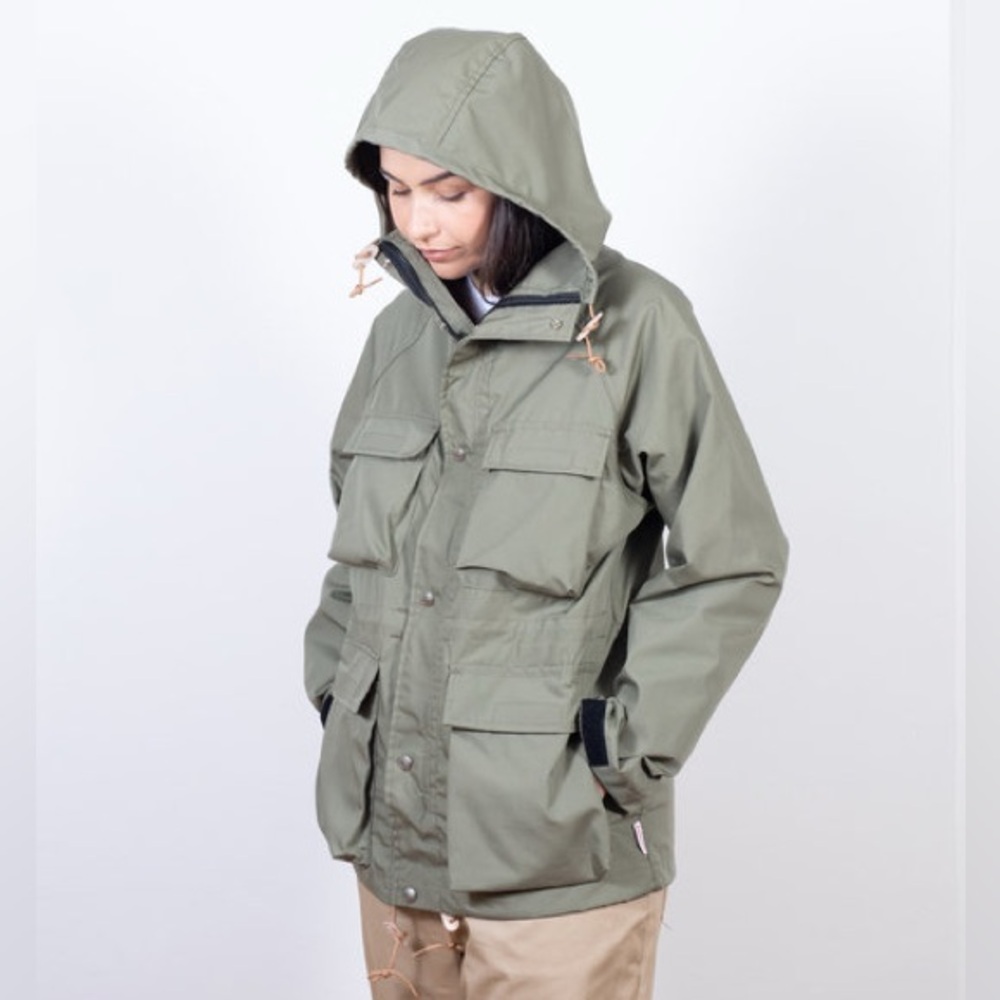 BATTENWEAR parka olive lightweight shell jacket men's size S EUC